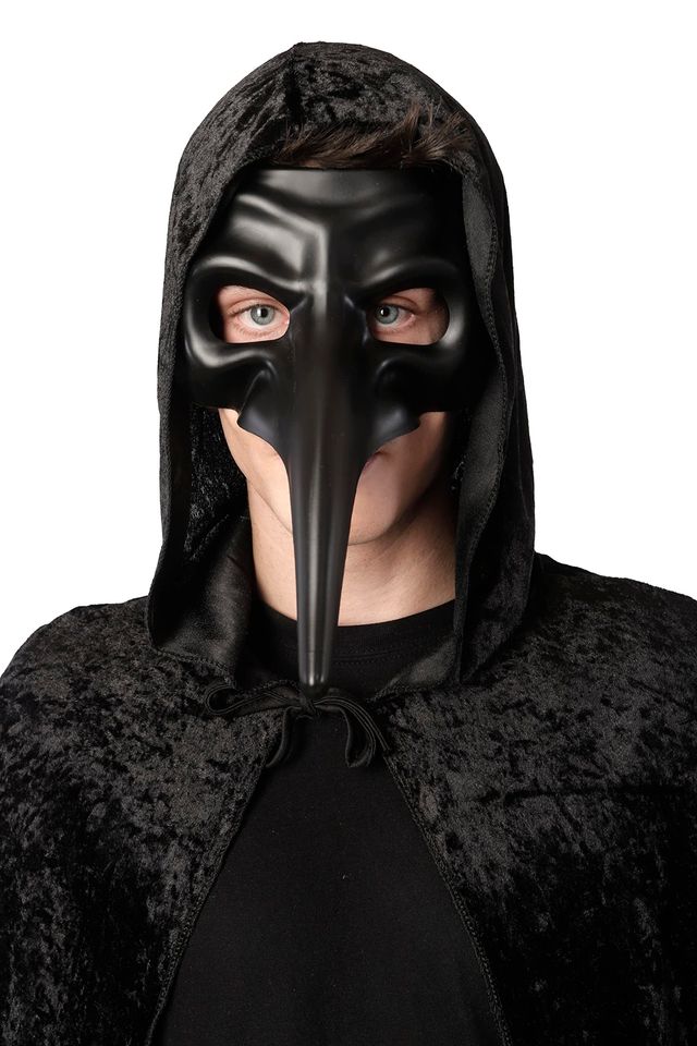 Máscara Médico de la peste Negra Terror Adulto