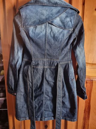 Gabardina vaquera mujer