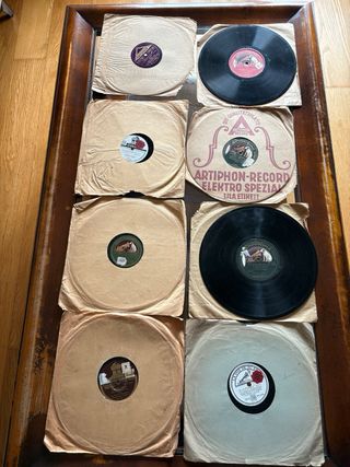 Coleccion discos de piedra