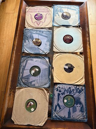 Coleccion discos de piedra