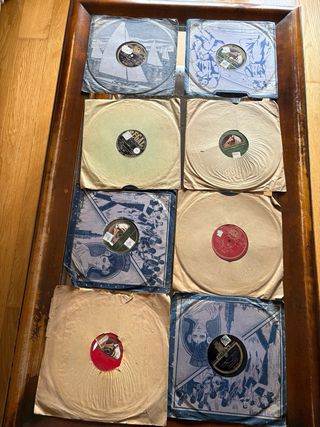 Coleccion discos de piedra