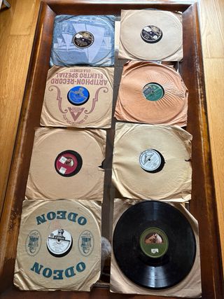 Coleccion discos de piedra
