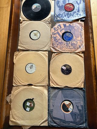 Coleccion discos de piedra