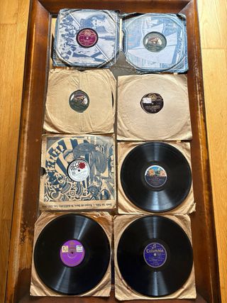 Coleccion discos de piedra