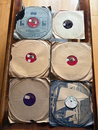 Coleccion discos de piedra