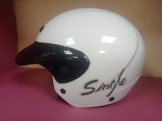 Casco moto niño