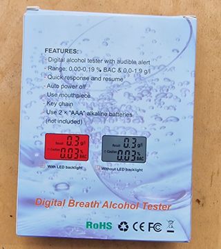 Alcol Test Etilometro portatile