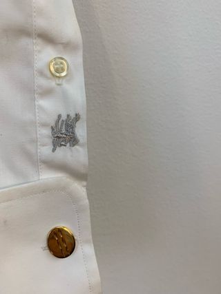 Burberry Camisa de manga larga puños