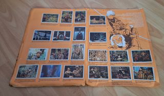 Libro de cromos El Retorno del Jedi año 1983
