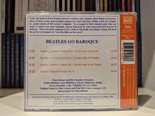 CD Beatles go Baroque