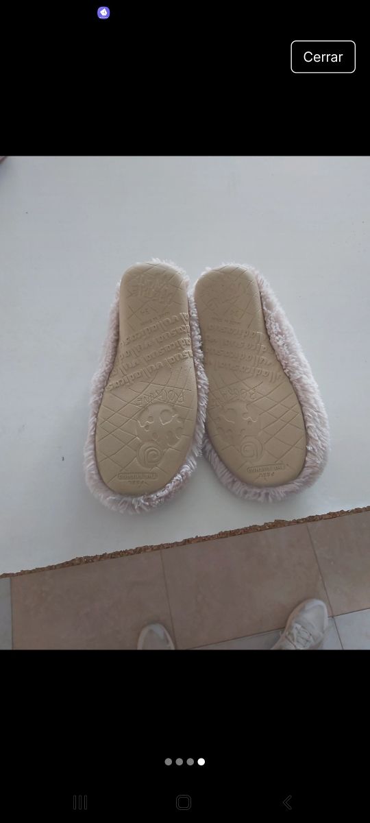 Zapatillas casa niña talla 34