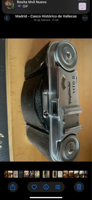 Camara de fotos antigua