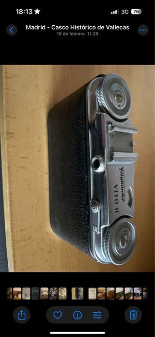 Camara de fotos antigua