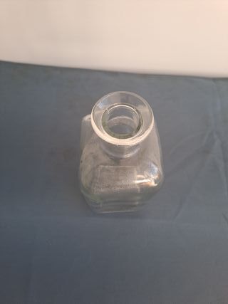 BOTELLA ANTIGUA CRISTAL GRUESO