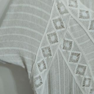 Vestido túnica con crochet de Zara  Talla leer des