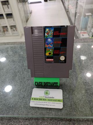 JUEGO NINTENDO NES SUPER MARIO TETRIS