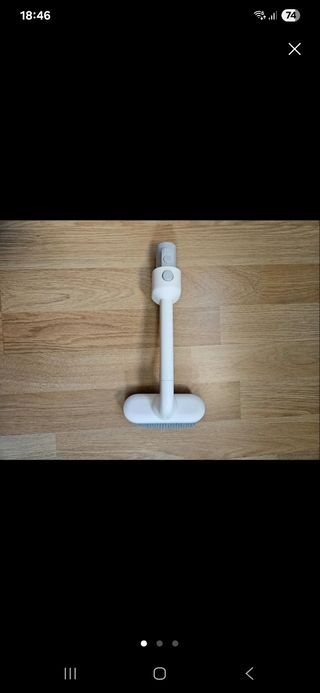 Cabezal pequeño antiácaros de aspiradora sin cable