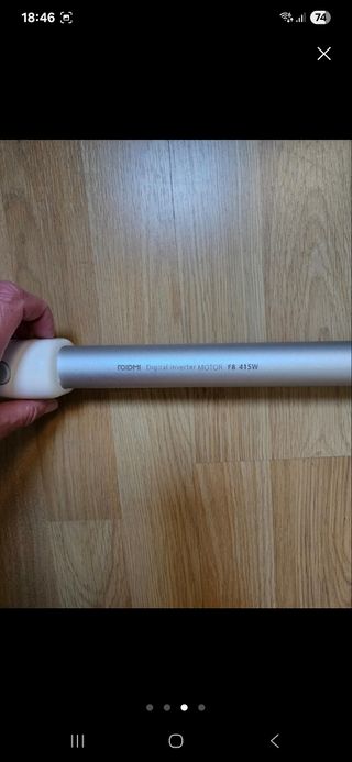 Cabezal pequeño antiácaros de aspiradora sin cable