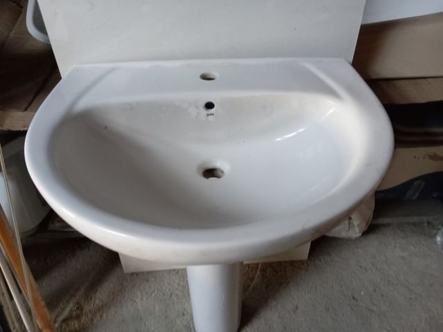 Lavabo Gala de 65 cm y pedestal