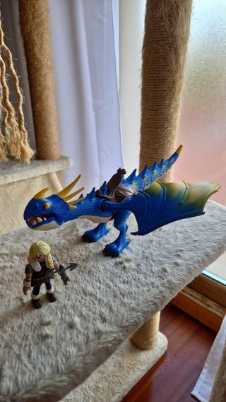 Dragón Playmovil azul y accesorios