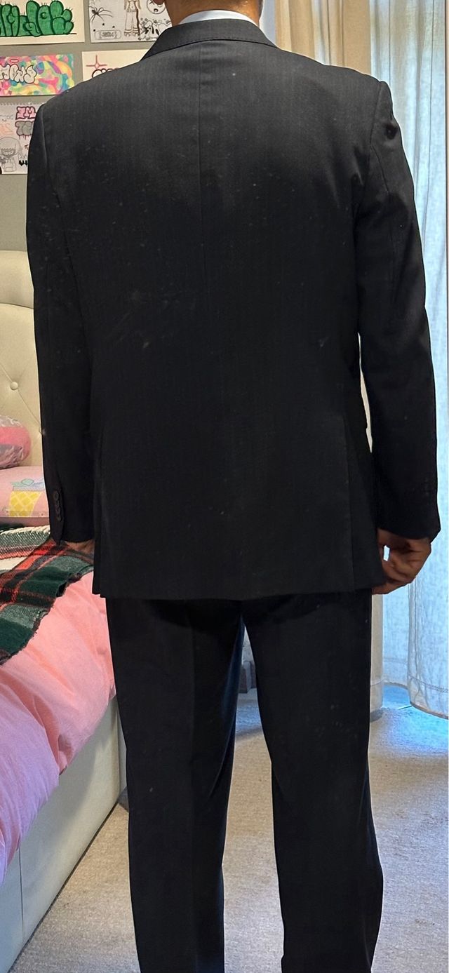 Conpleto blu scuro machile taglia 52