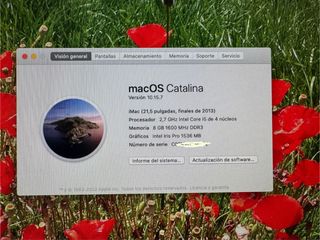 Imac 21’5 2013 1Tb SATA  8Gb Ram