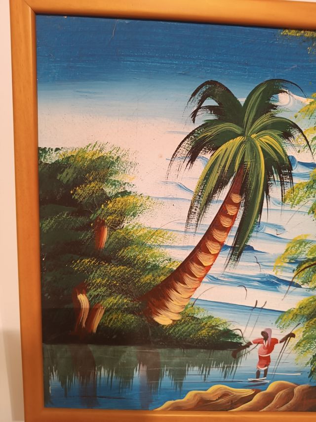 Cuadro de pintura Naif