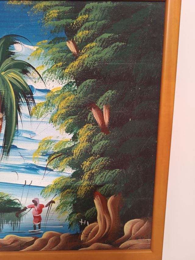 Cuadro de pintura Naif