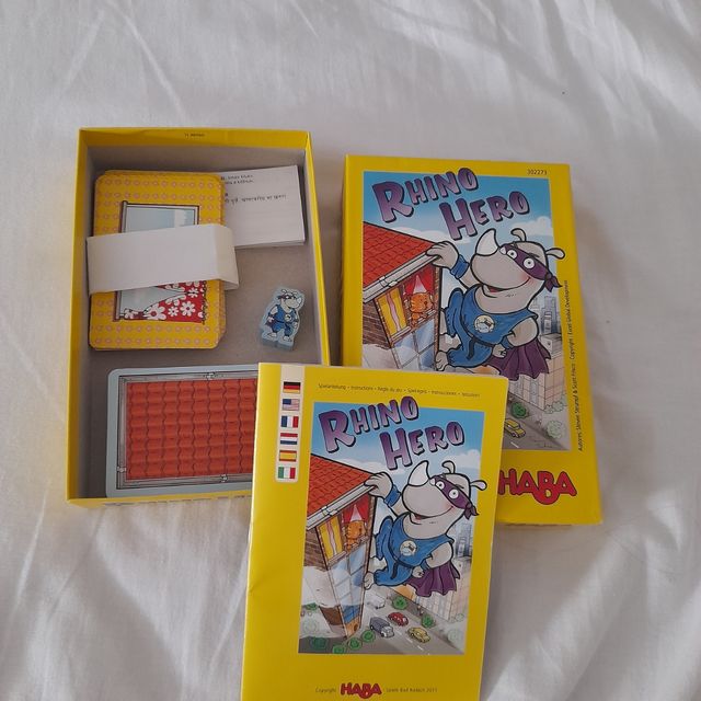 Rhino Hero juego de mesa