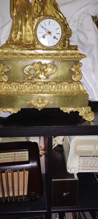 Reloj imperio bronce