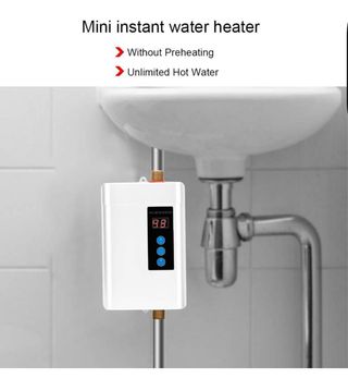 Calentador de agua eléctrico instantaneo
