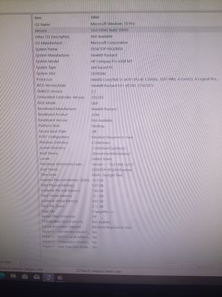 Desktop HP potenziato 