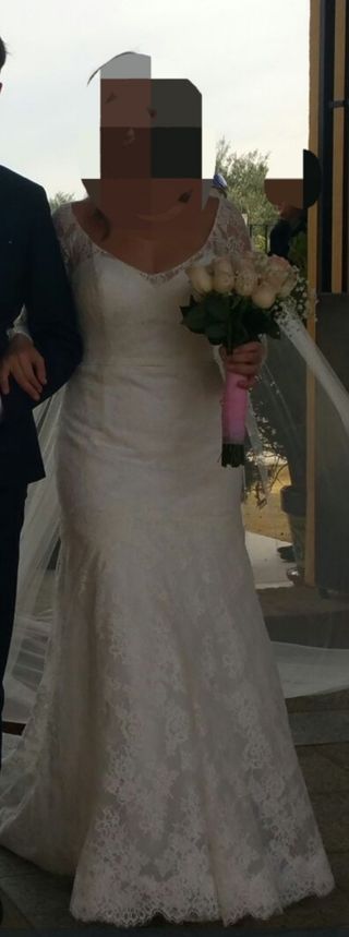 Vestido novia Jesús Peiro