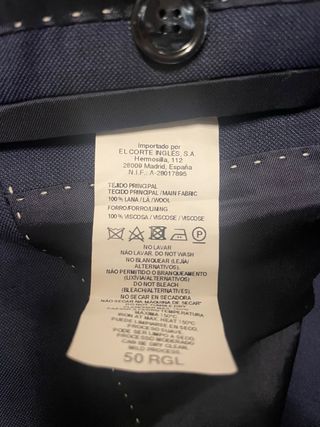 Traje Emidio Tucci nuevo