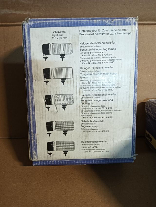 JUEGO DE FAROS ANTINIEBLAS AMARILLOS