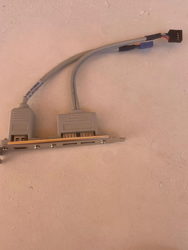 Módulo panel trasero PC de  USB y Firewire 1394