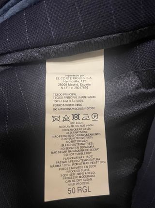 Traje Emidio Tucci nuevo