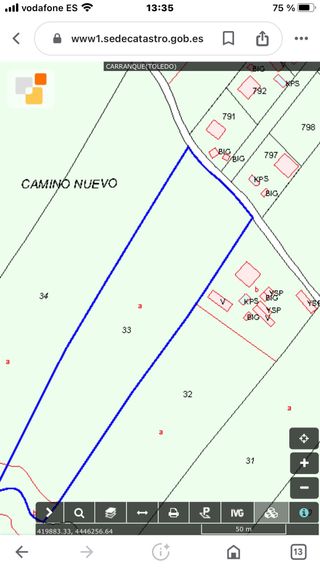 Terreno rustico 10509m Carranque. 22000€