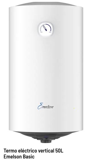 Termo eléctrico 50L con instalacion .