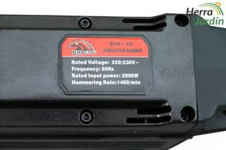 Martillo Percutor de 2000W, Marca Bracog