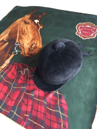 Casco de equitación de niña