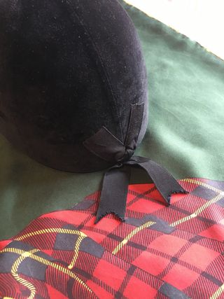 Casco de equitación de niña