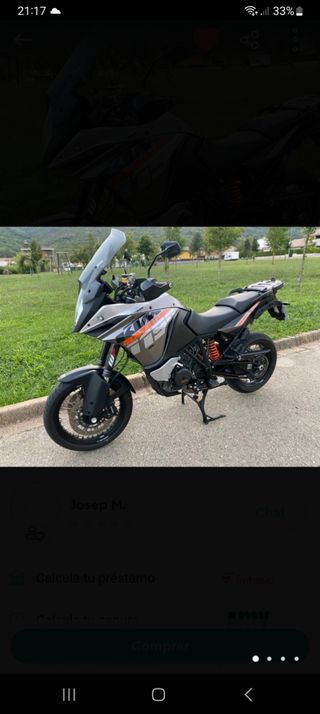 KTM 1190 adventure. Moto en perfecto estado.