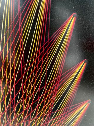 Cuadro hilorama vintage