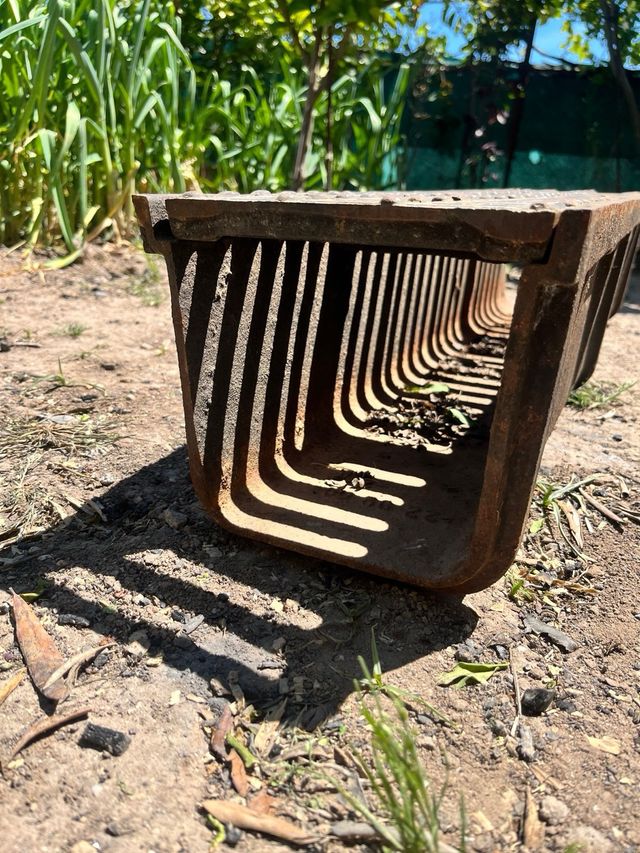 Rejilla para agua canaleta