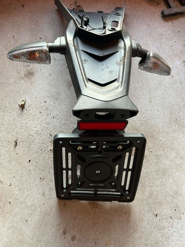 BMW Nine T 2014 - Coda completa di portatarga e fr