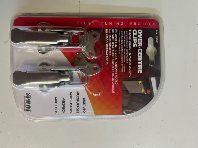 Pareja Cierres de capo tipo clip