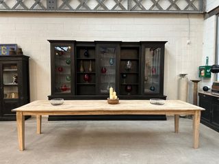 Mesa rústica madera maciza 280cm