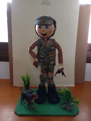 Muñecas de goma eva