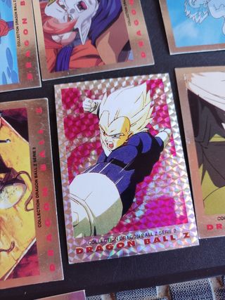 Cartas Dragon ball Z serie 2 plata 1989